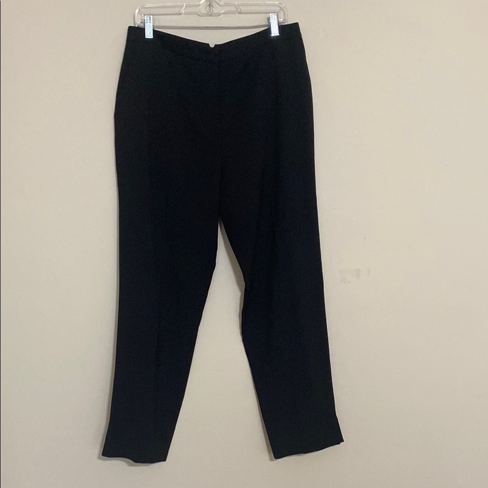 BCBGMaxAzria Black Dress trousers Pants Classic Silhouette women 14 office event